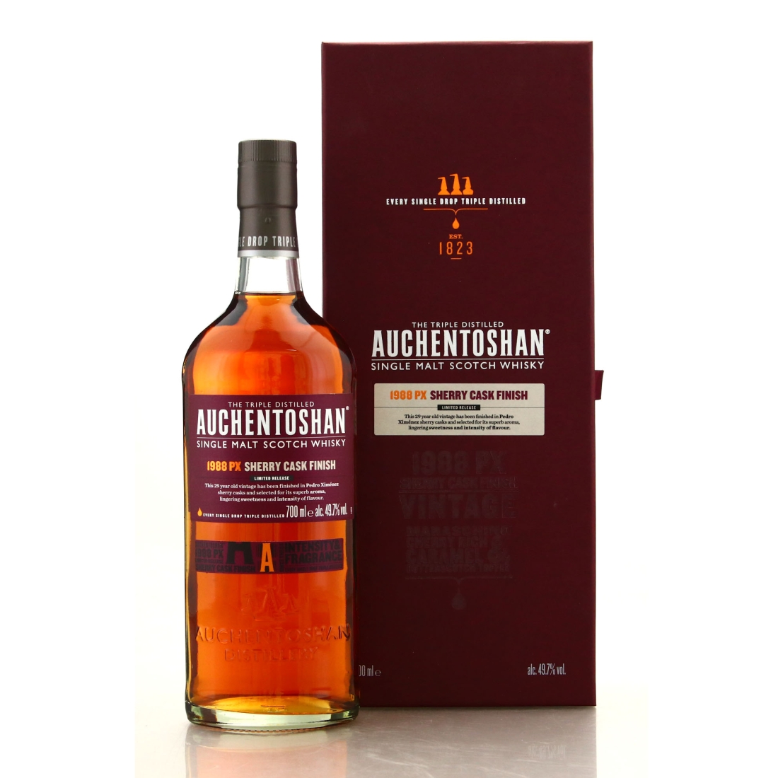 Auchentoshan 1988 PX Sherry Cask Finish 29 Year Old
