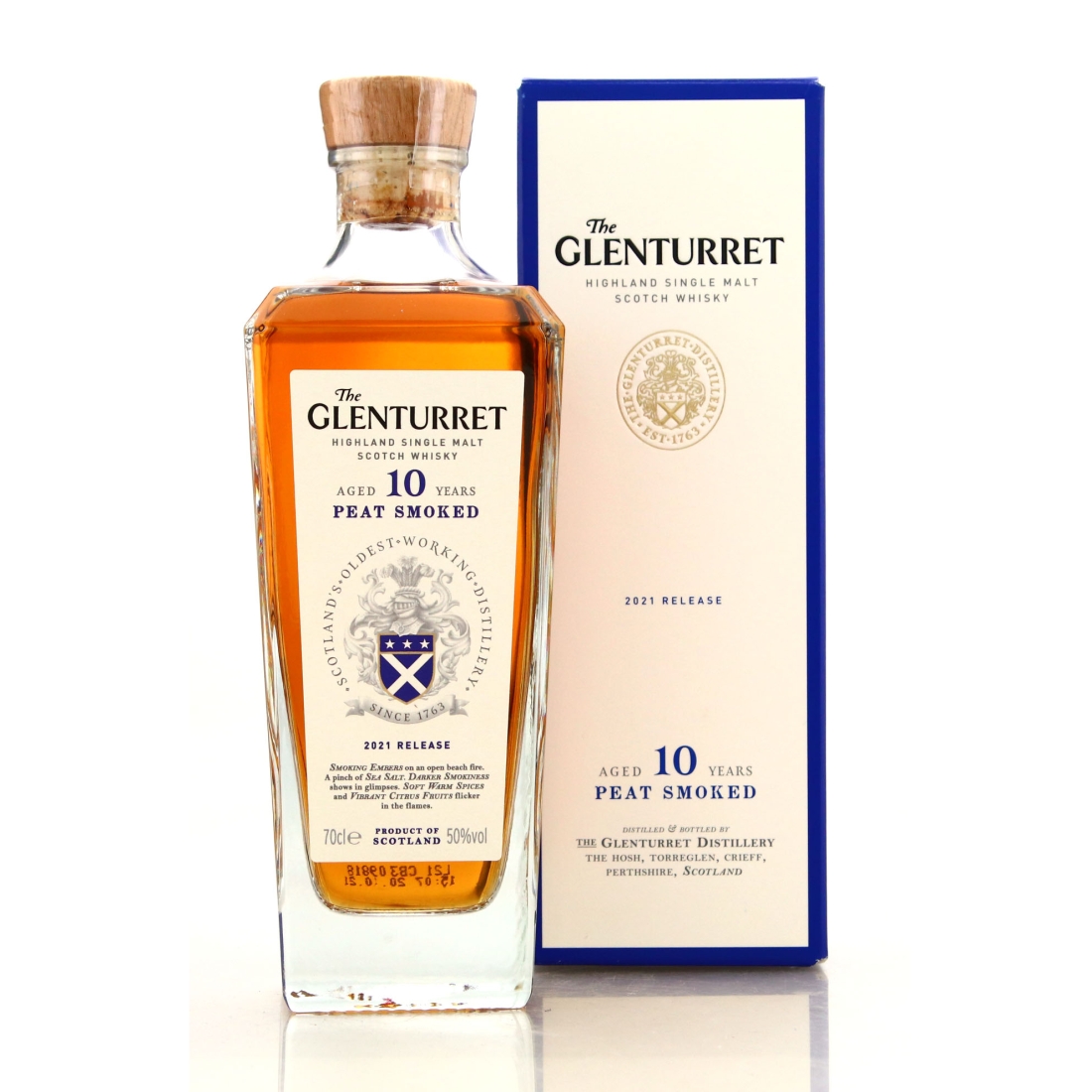 Glenturret 10 Year Old Peat Smoked 2021 Release