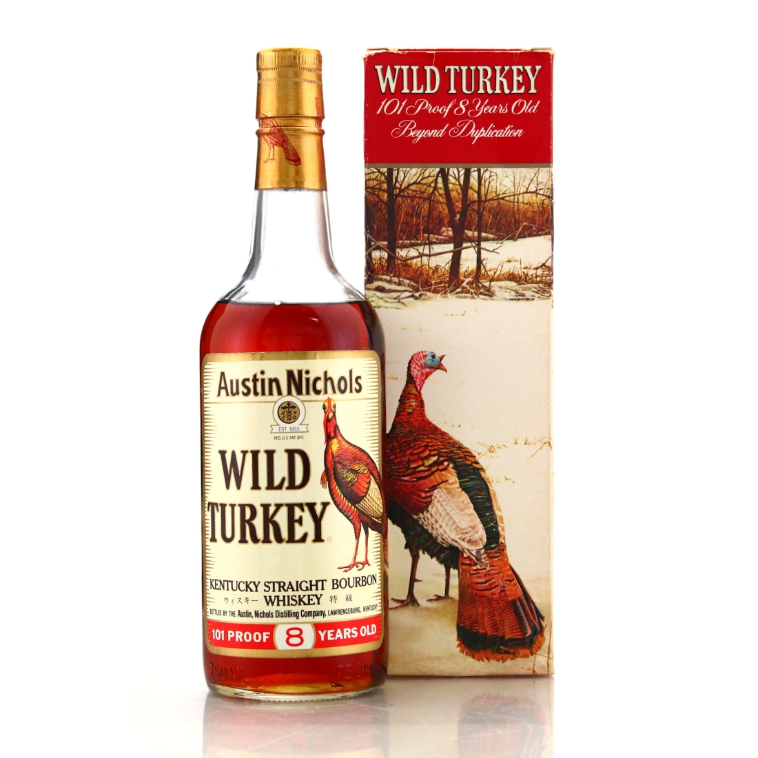 Wild Turkey 8 Year Old 101 Proof 1989