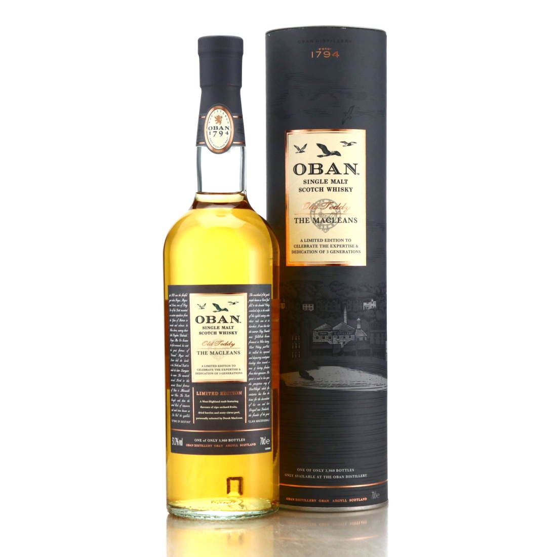 Oban Old Teddy Limited Edition
