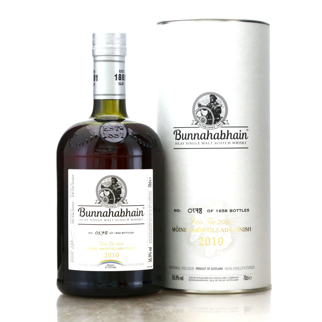 Bunnahabhain Moine 2010 Amontillado Finish / Feis Ile 2020