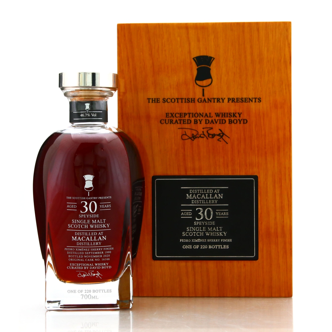 Macallan 1990 The Scottish Gantry 30 Year Old