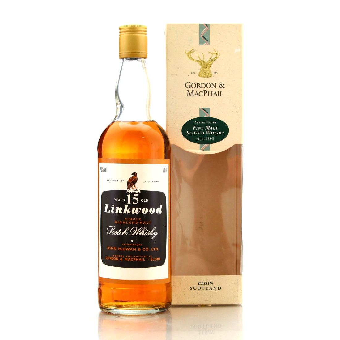 Linkwood 15 Year Old Gordon and MacPhail 1980s