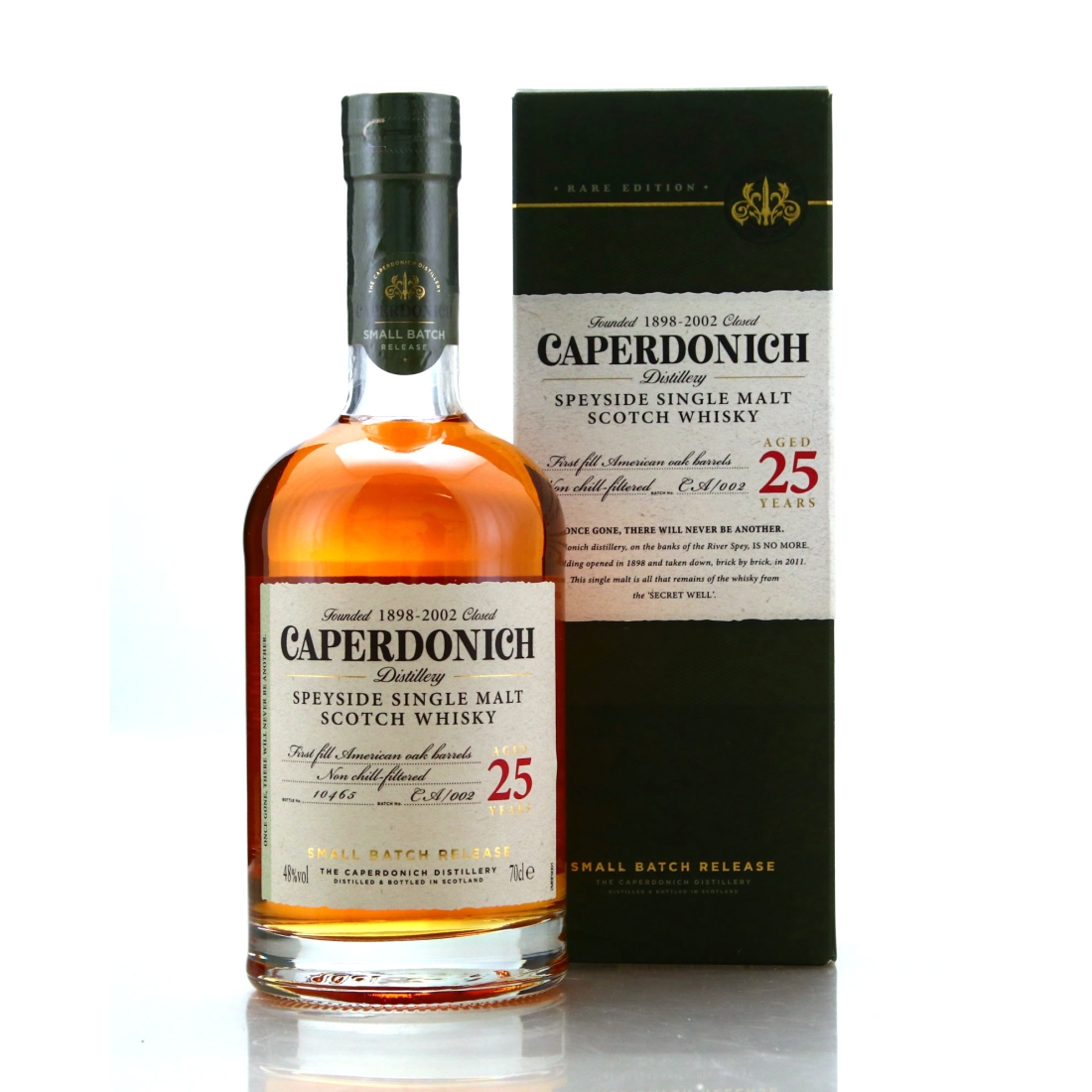 Caperdonich 25 Year Old Small Batch Release / Batch #002