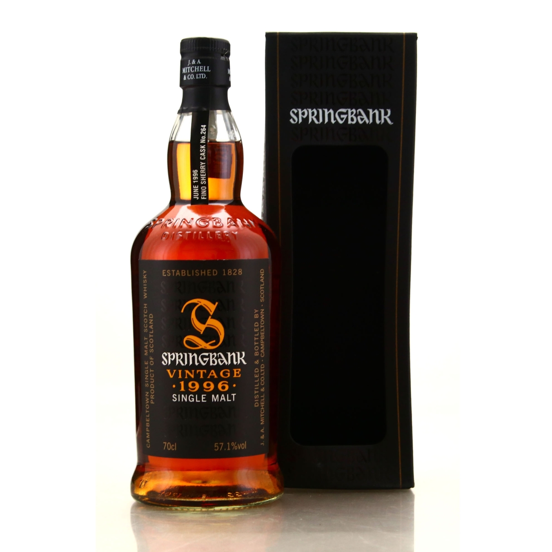 Springbank 1996 Single Fino Cask #264 / Milano Whisky Festival 2009