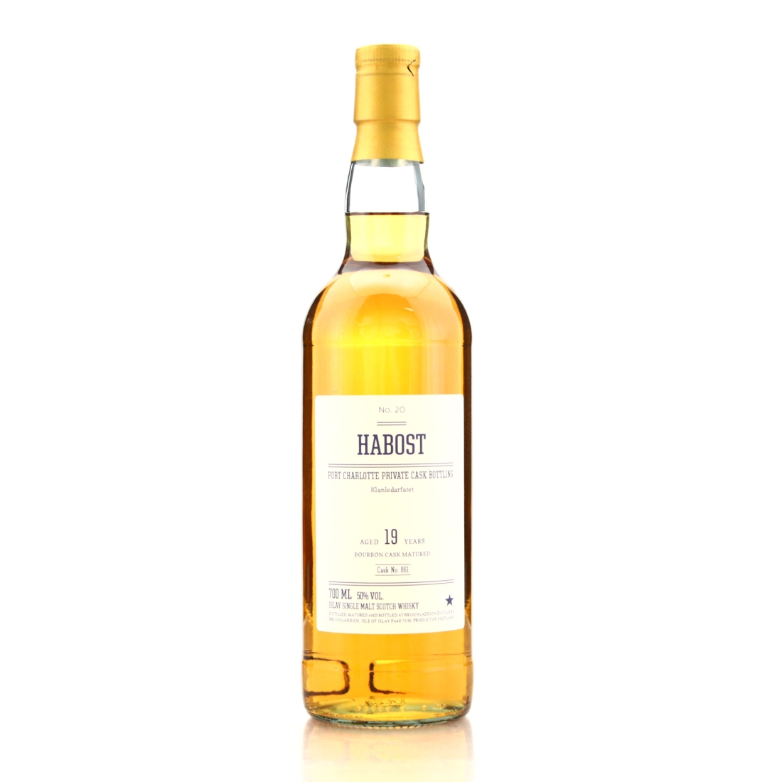 Port Charlotte 19 Year Old Private Bourbon Cask #861