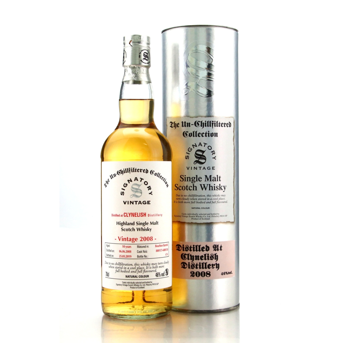 Clynelish 2008 Signatory Vintage 10 Year Old