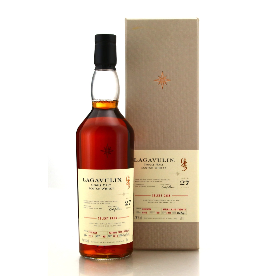 Lagavulin 1991 Casks of Distinction 27 Year Old #0016
