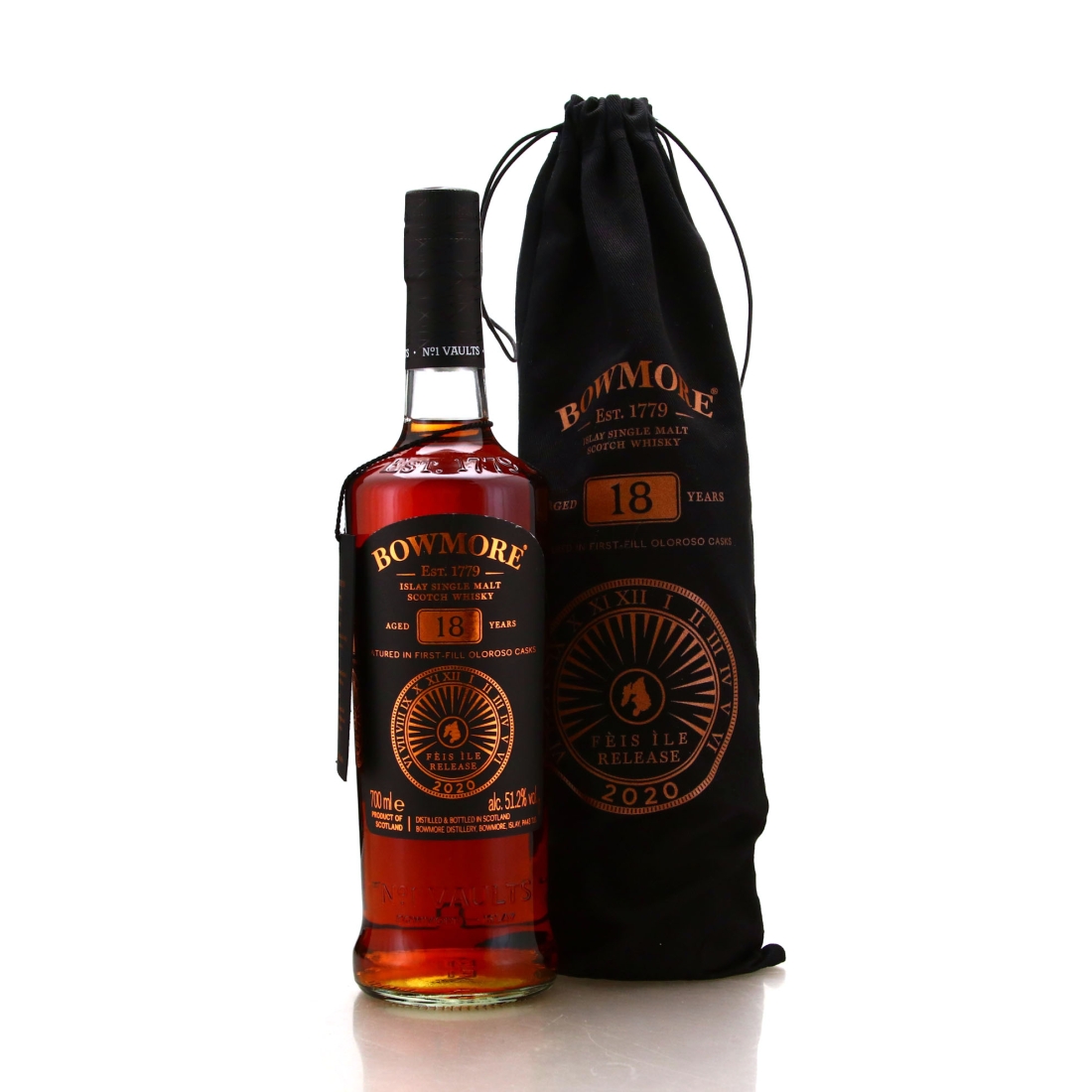 Bowmore 18 Year Old First Fill Oloroso Casks  / Feis Ile 2020