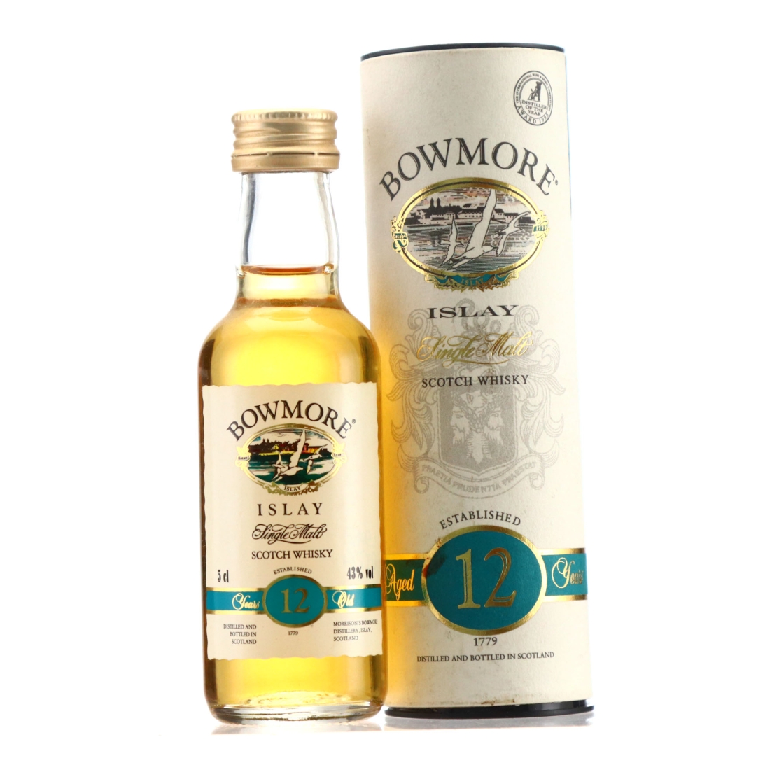 Bowmore 12 Year Old pre-2007 Miniature