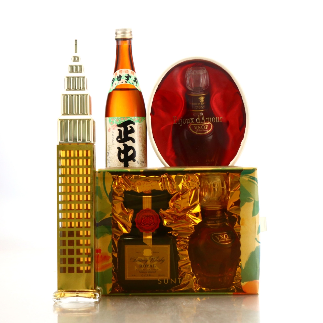Suntory Whisky, Brandy & Shochu Miniature x 5