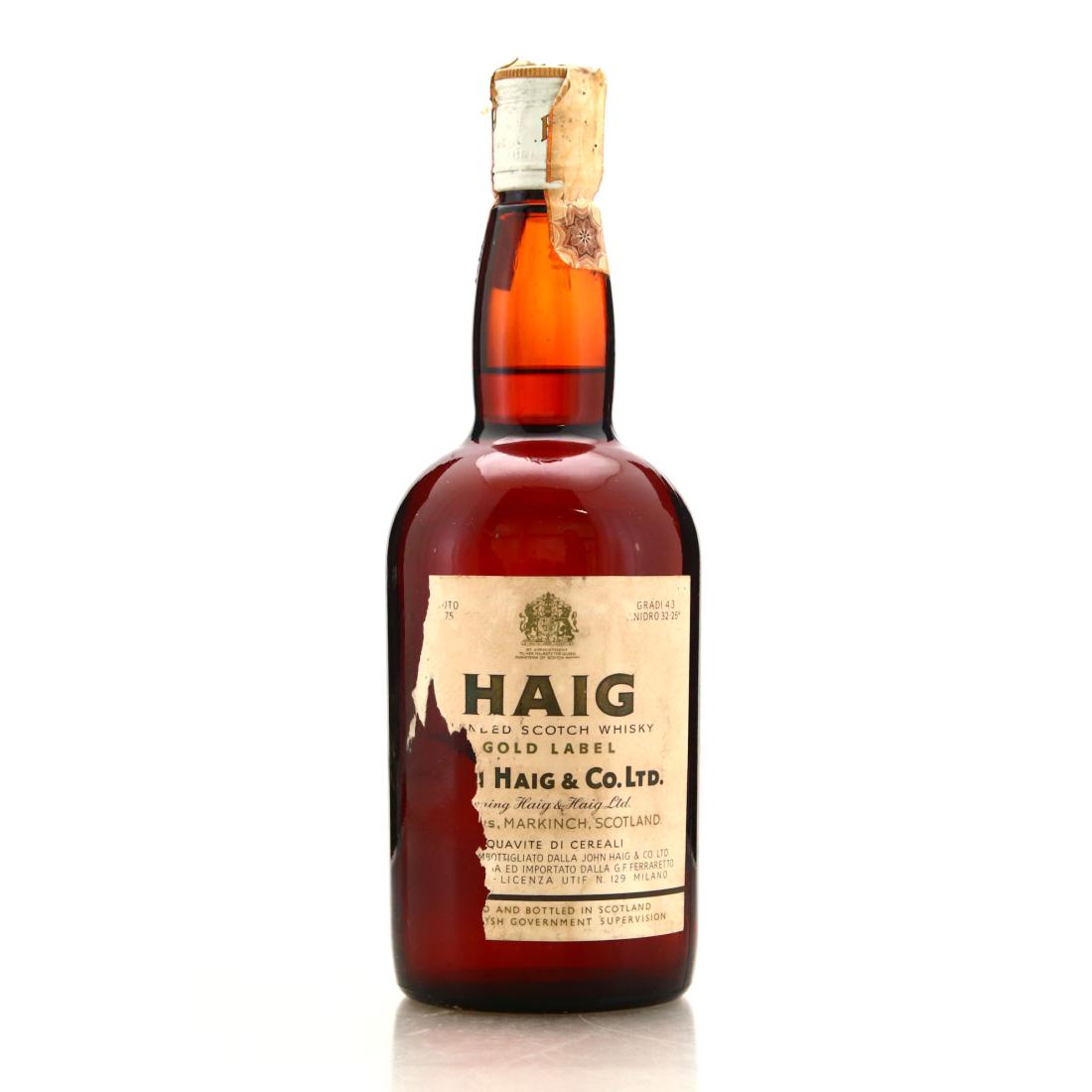Haig's Gold Label Scotch Whisky - Ferraretto Whisky | Whisky Auctioneer