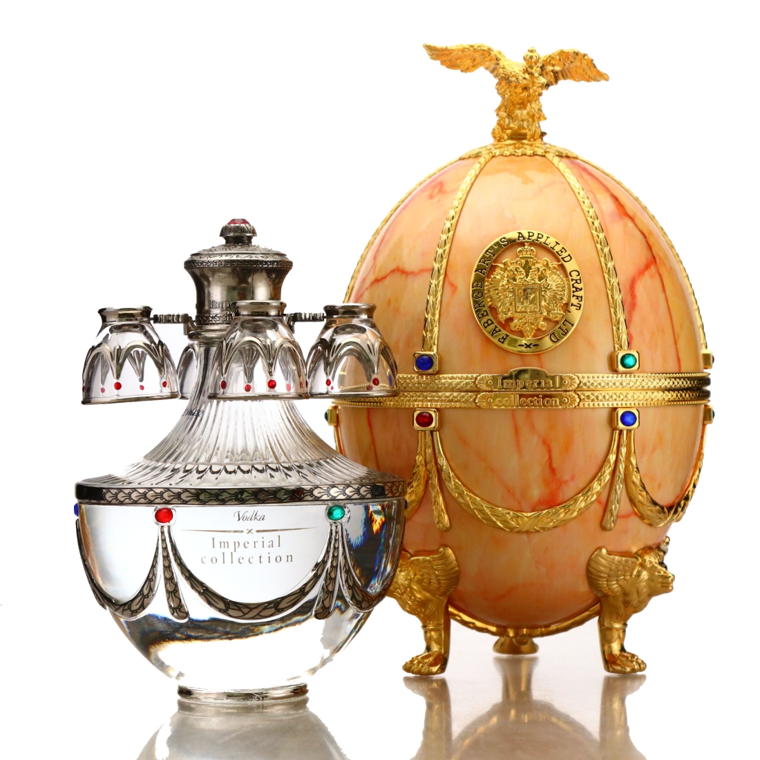 Faberge Art's Applied Craft Imperial Collection Super Premium Vodka