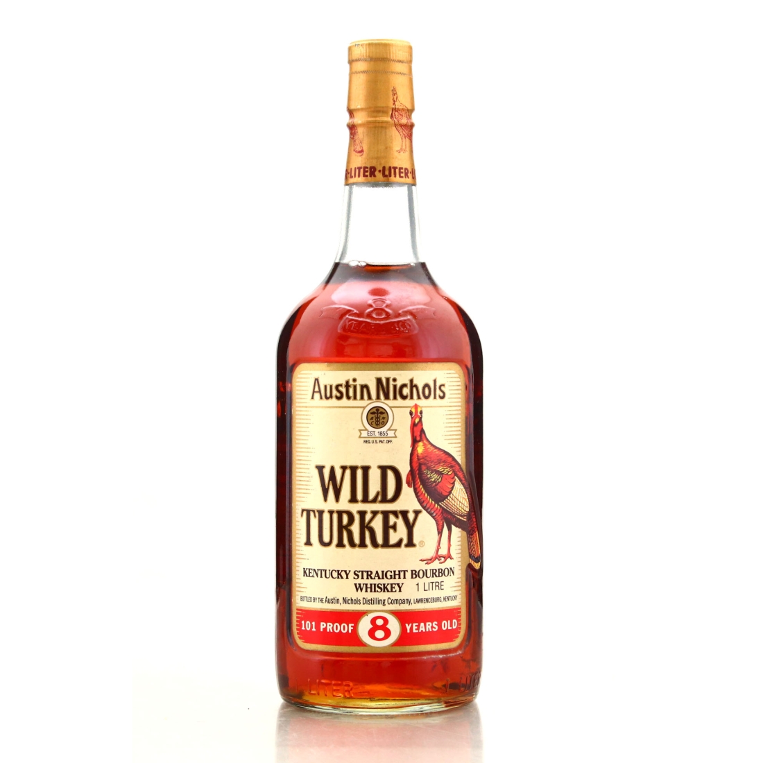 Wild Turkey 8 Year Old 101 Proof 1 Litre 1998