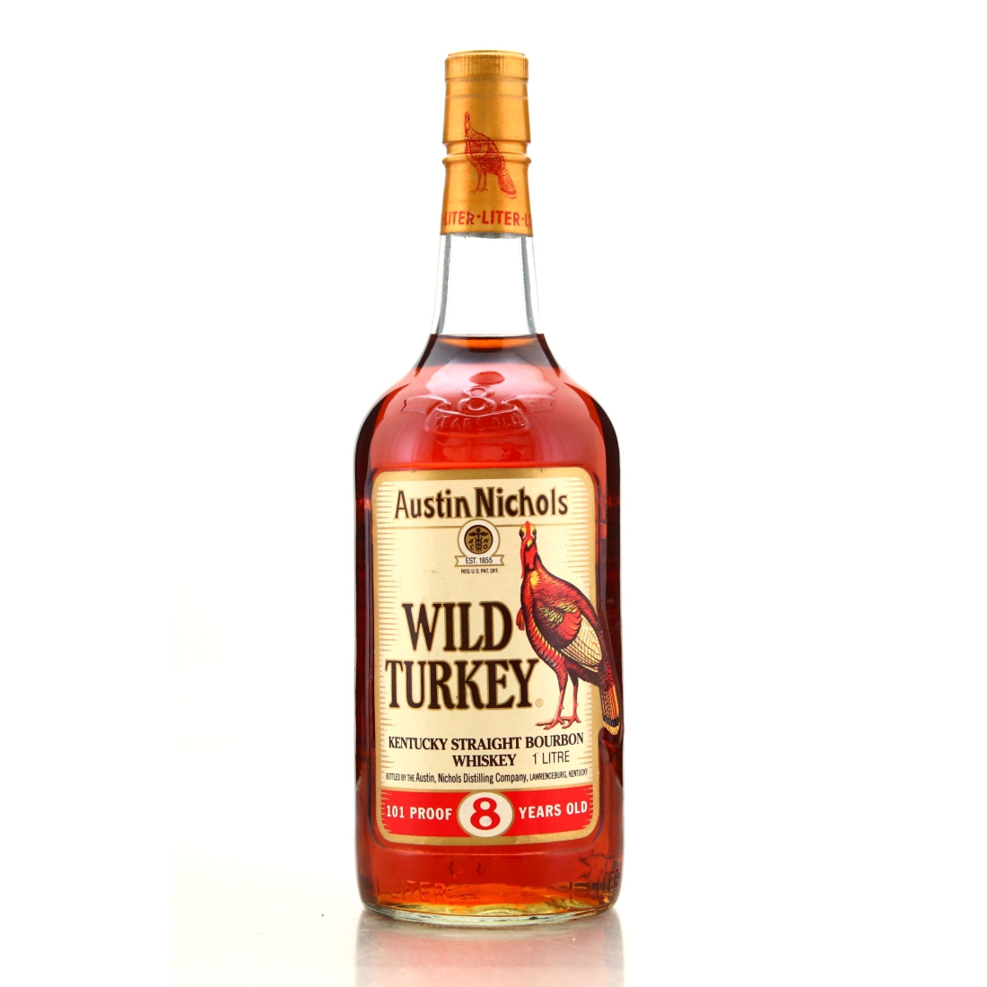 Wild Turkey 8 Year Old 101 Proof 1 Litre 1996
