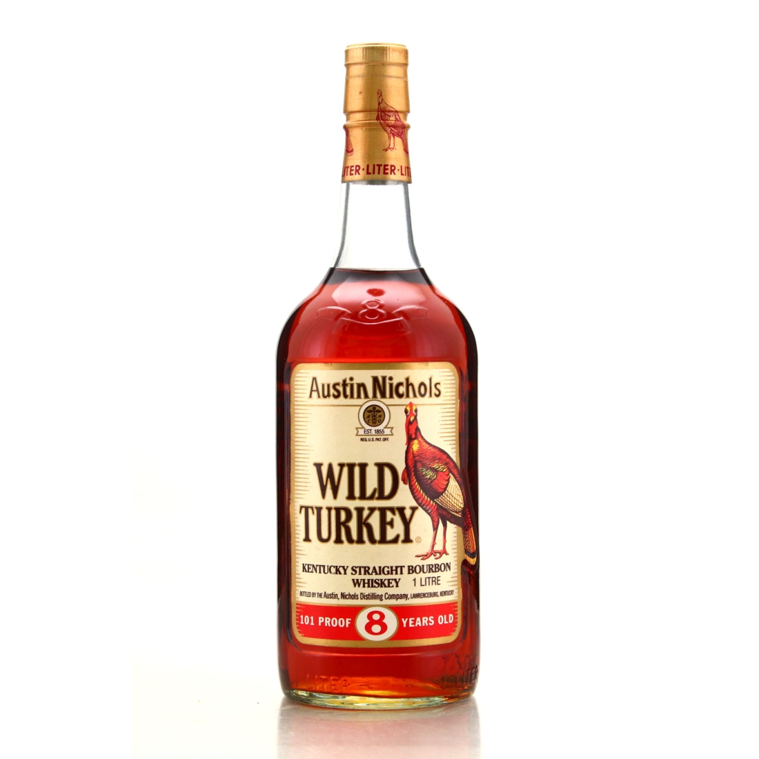 Wild Turkey 8 Year Old 101 Proof 1 Litre 1994