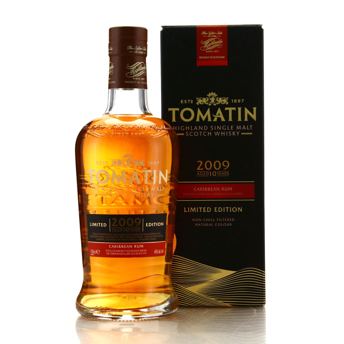 Tomatin 2009 Caribbean Rum Cask 10 Year Old