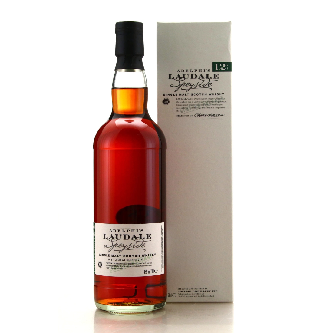 Glen Elgin 12 Year Old Adelphi Laudale Batch #4