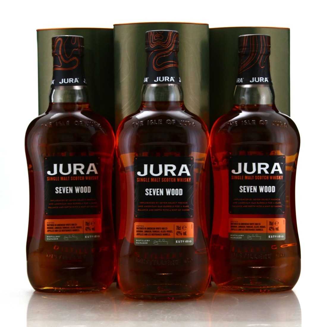 Jura Seven Wood 3 x 70cl