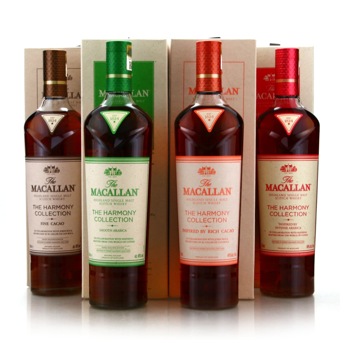 Macallan The Harmony Collection x 4