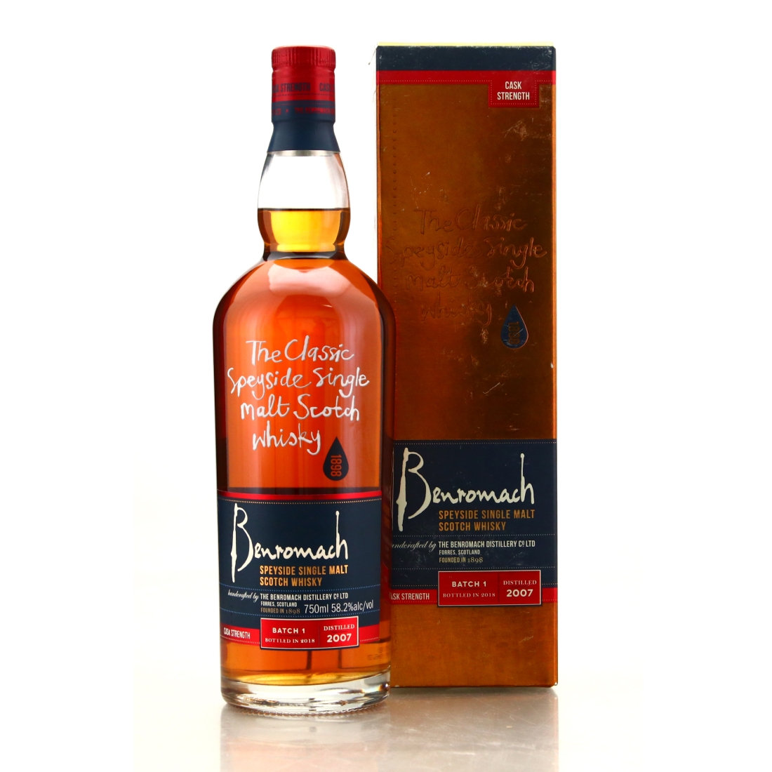 Benromach 2007 Cask Strength 11 Year Old Batch #1 75cl / US Import