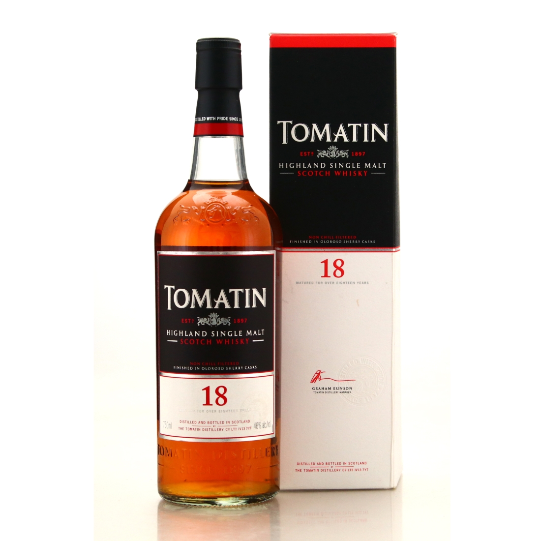 Tomatin 18 Year Old 75cl / US Import