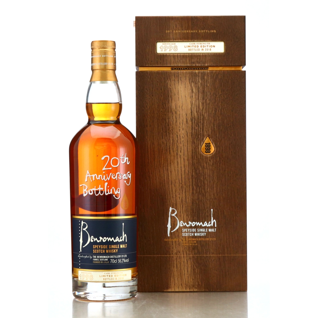 Benromach 1998 20th Anniversary Bottling