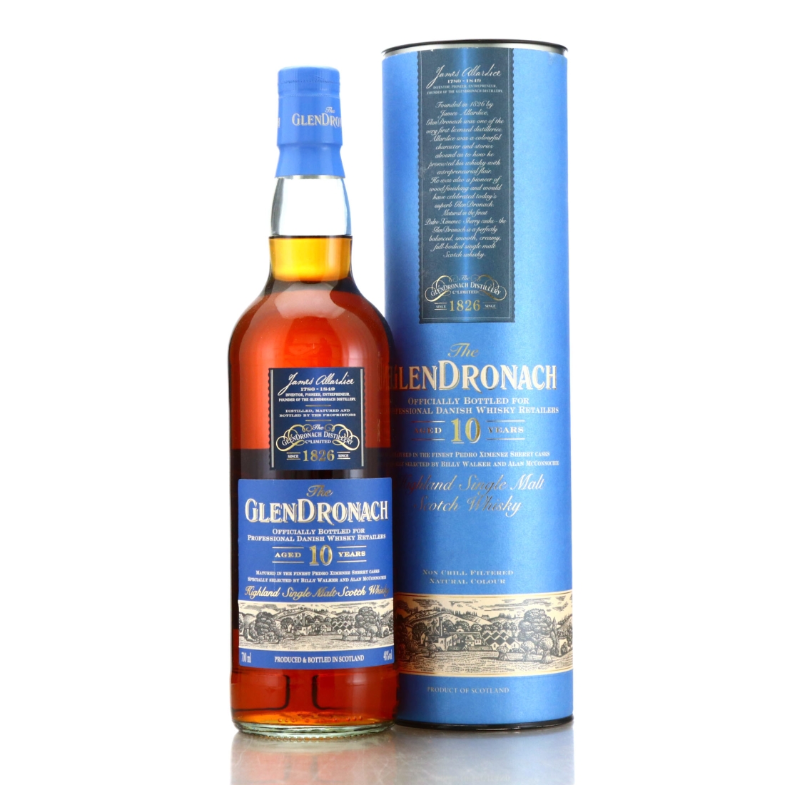 Glendronach 10 Year Old 'Luke Skywalker' / Danish Retailers