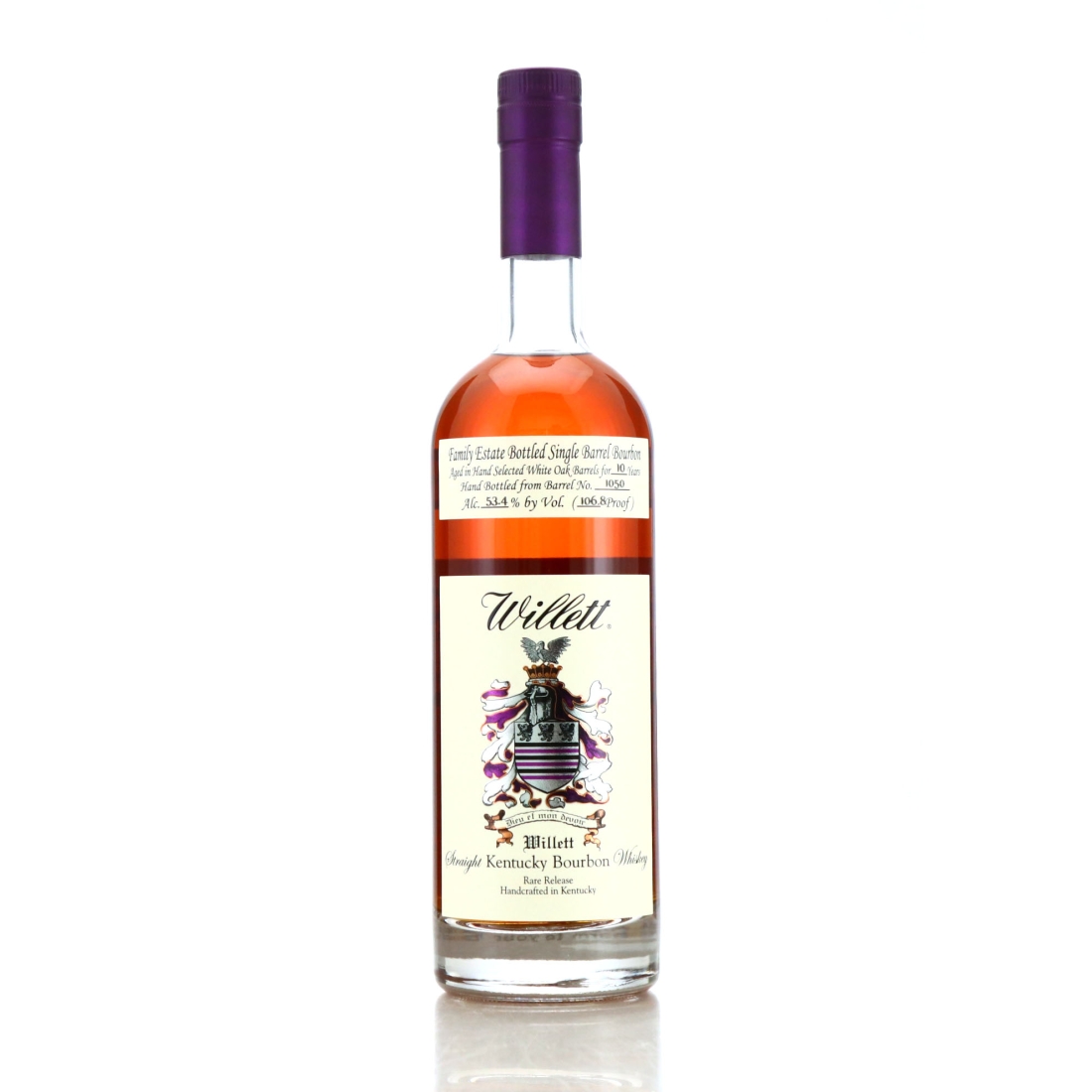 Willett Family Estate 10 Year Old Single Barrel Bourbon #1050 70cl / Cerbaco 2023 #2