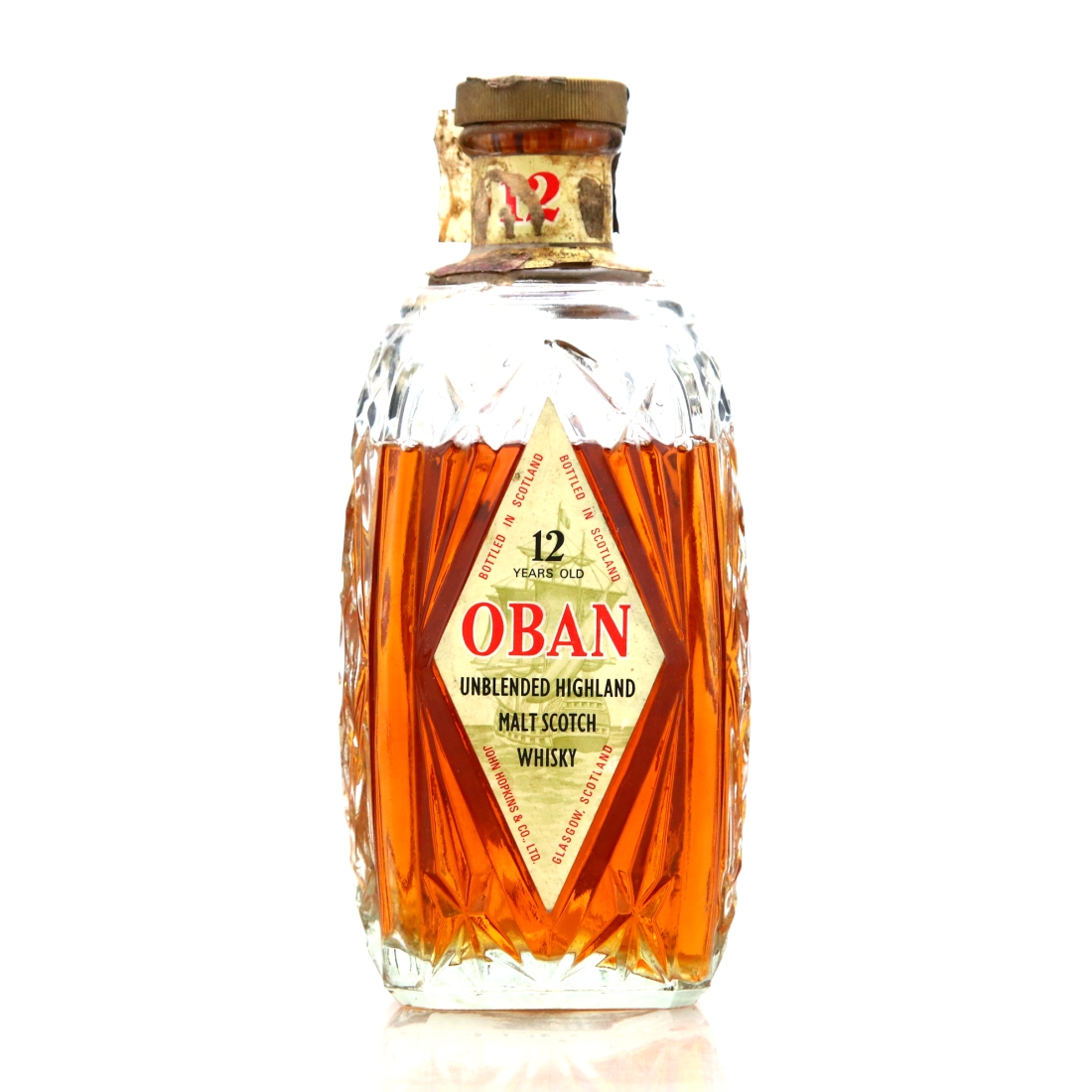 Oban 12 Year Old John Hopkins 1980s