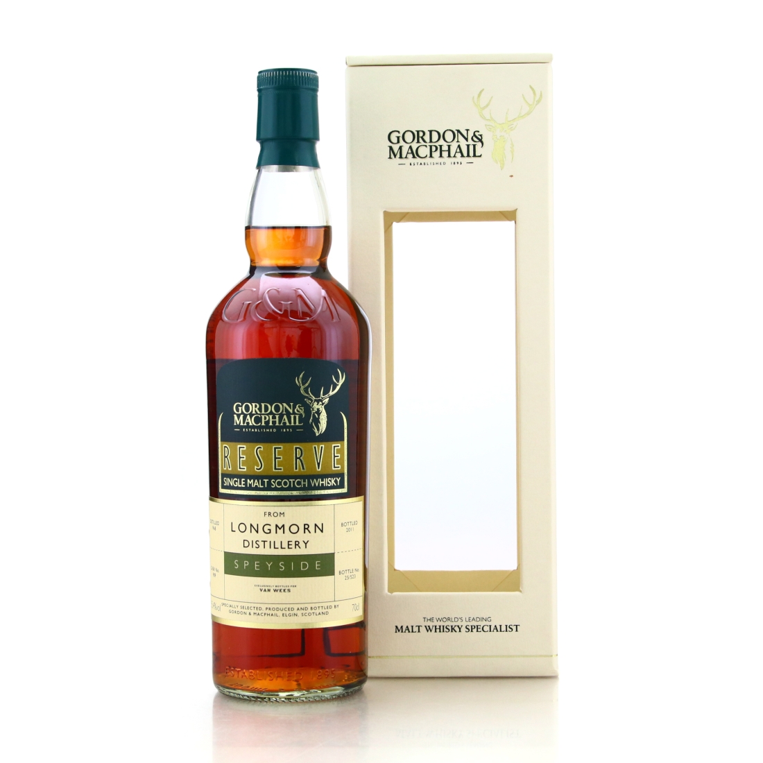 Longmorn 1968 Gordon and MacPhail Reserve​ / Van Wees