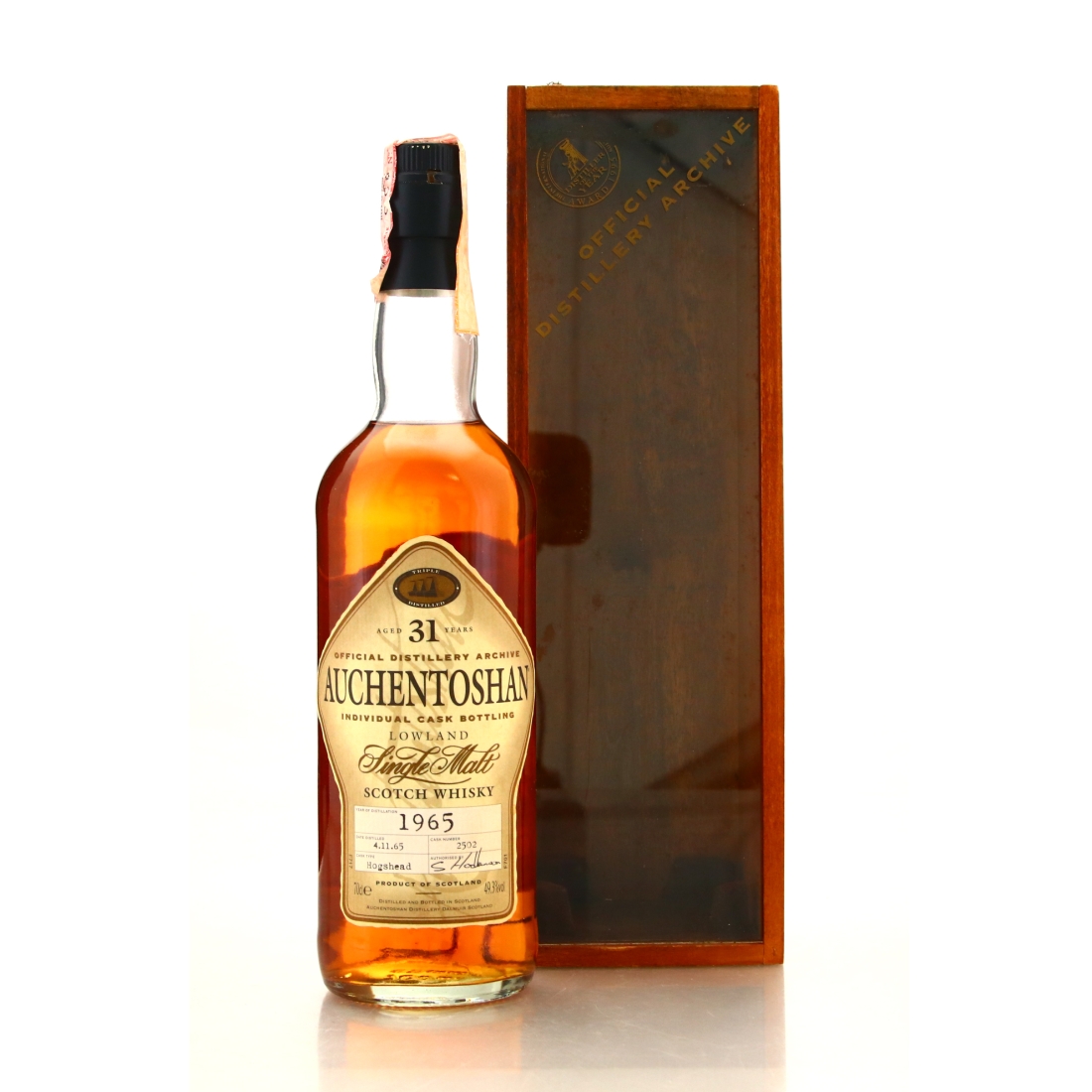 Auchentoshan 1965 Single Cask 31 Year Old #2502