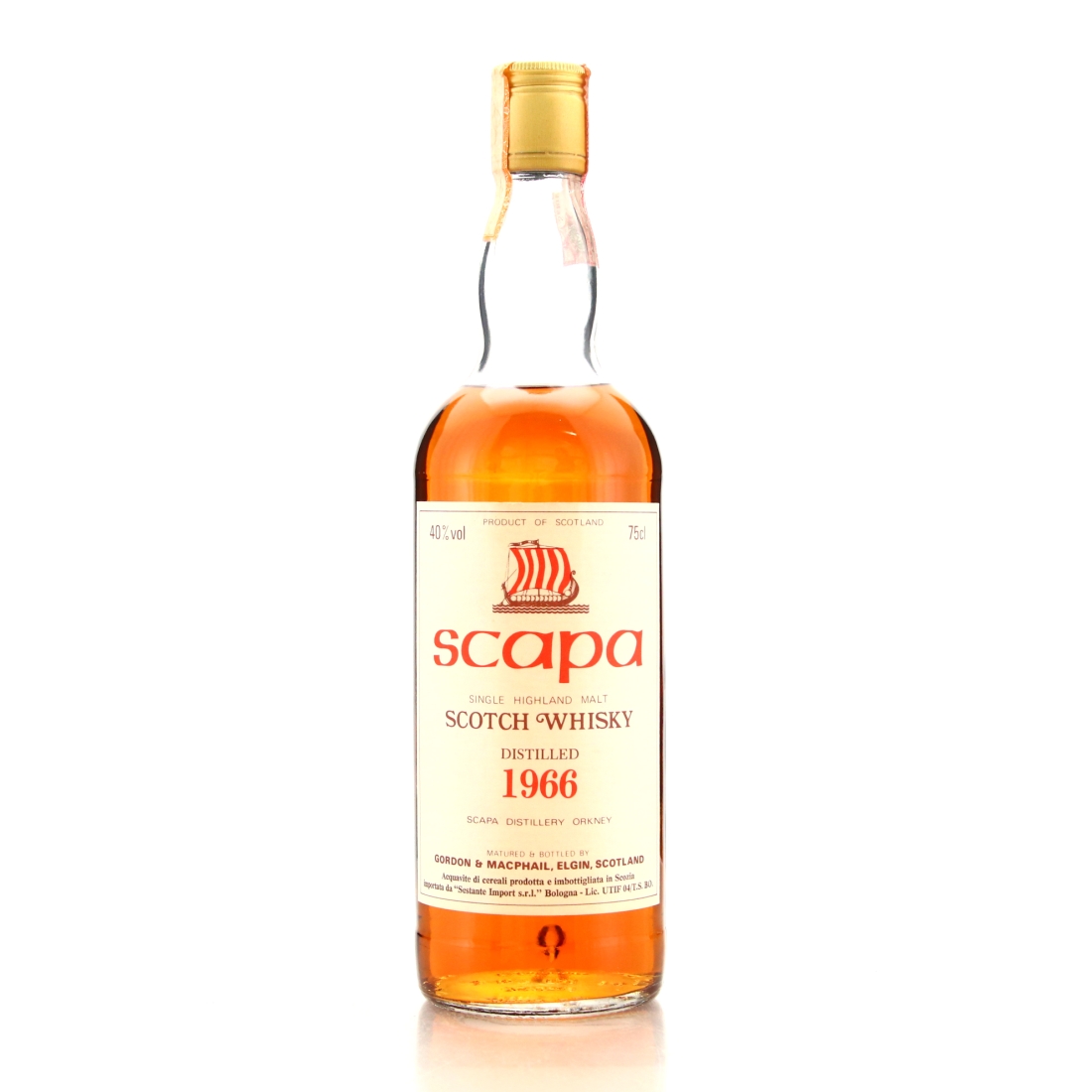 Scapa 1966 Gordon and MacPhail / Sestante Import