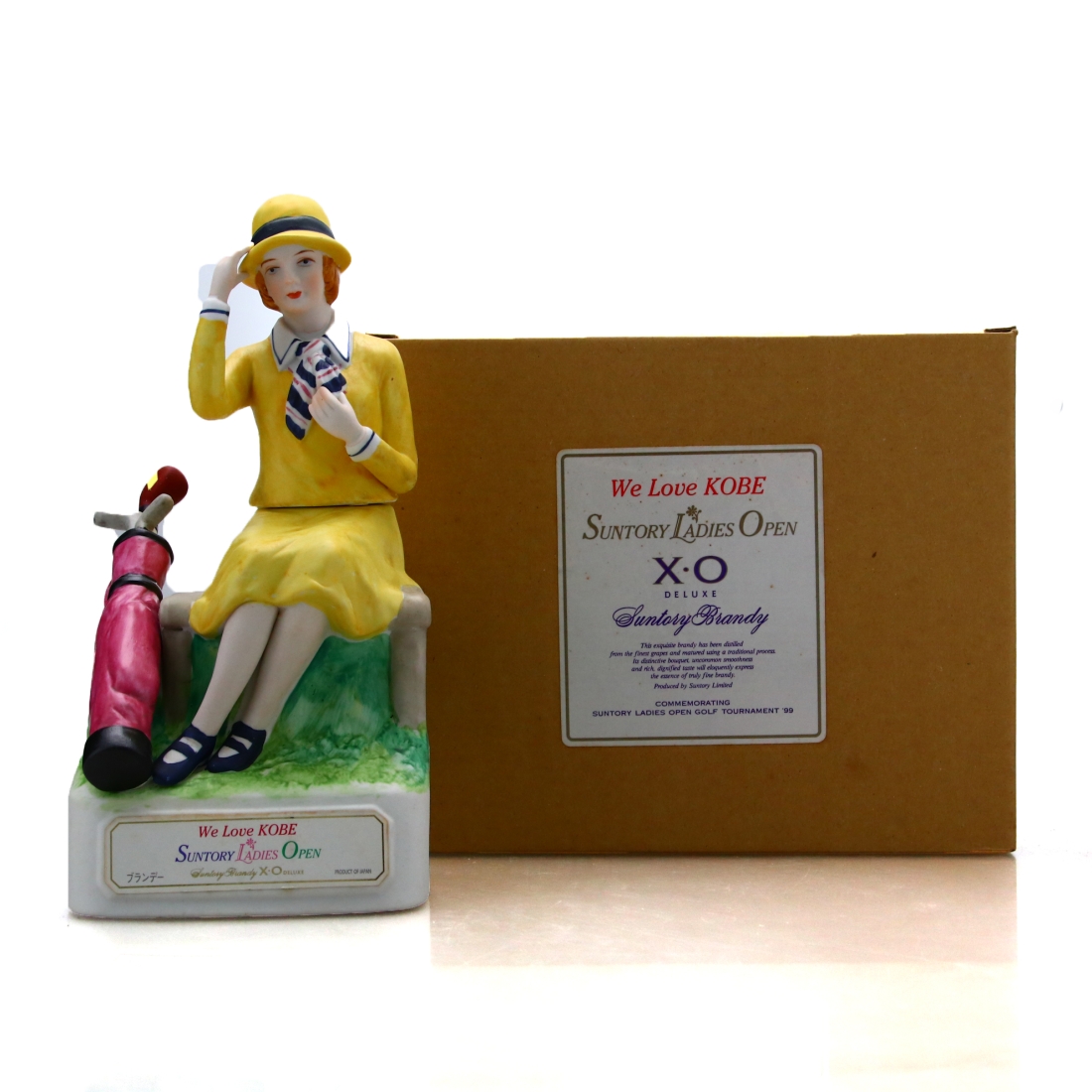 Suntory X.O Brandy Decanter 50cl / We Love Kobe Ladies Open