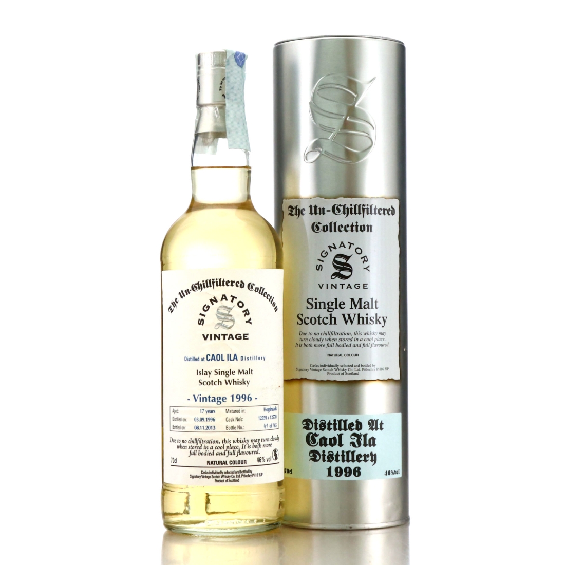 Caol Ila 1996 Signatory Vintage 17 Year Old