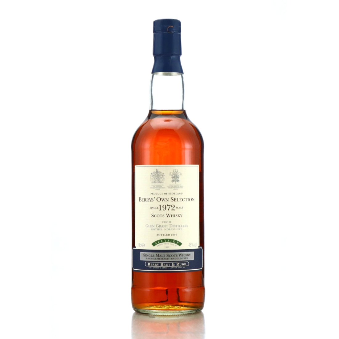 Glen Grant 1972 Berry Brothers and Rudd bottled 2006