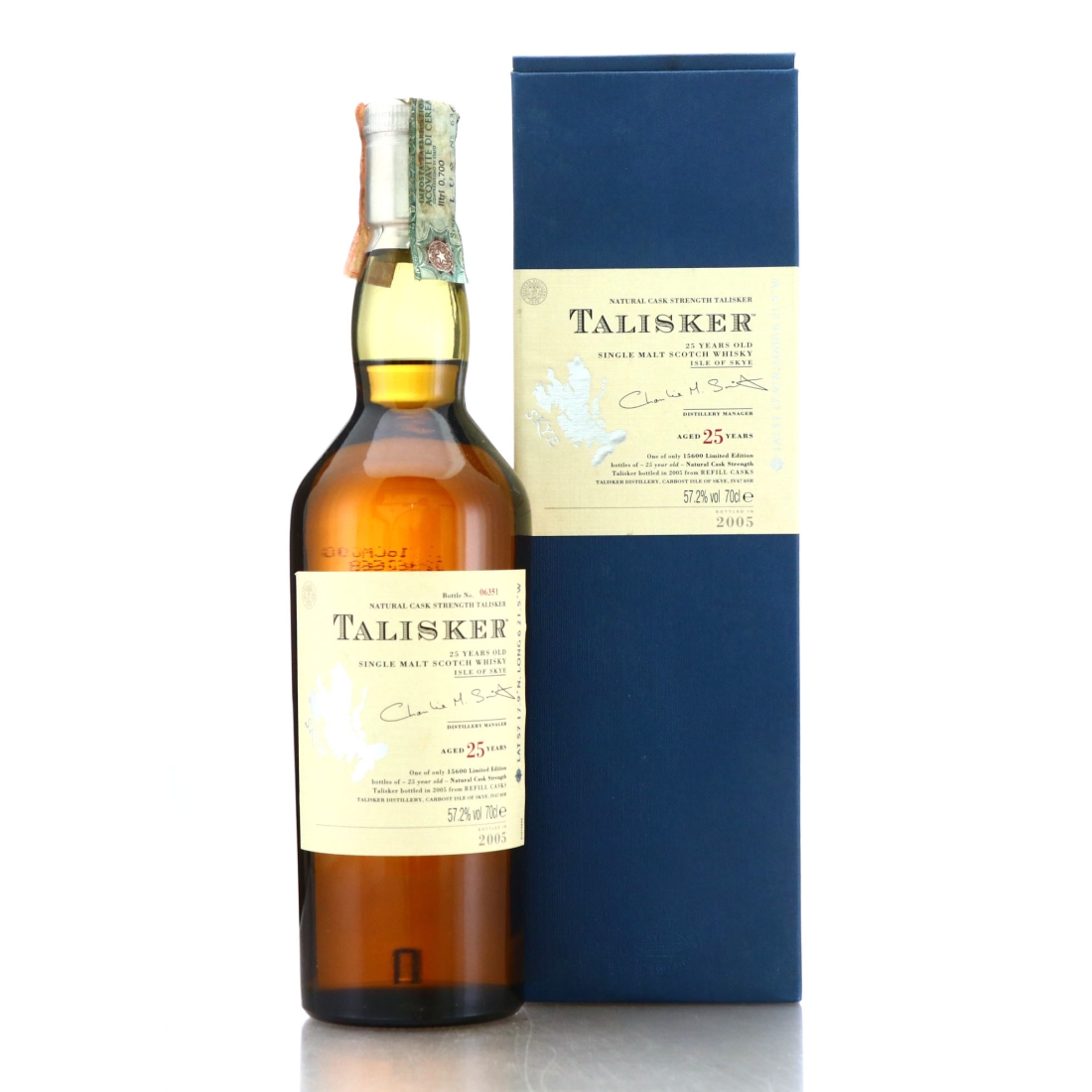 Talisker 25 Year Old Cask Strength 2005 Release