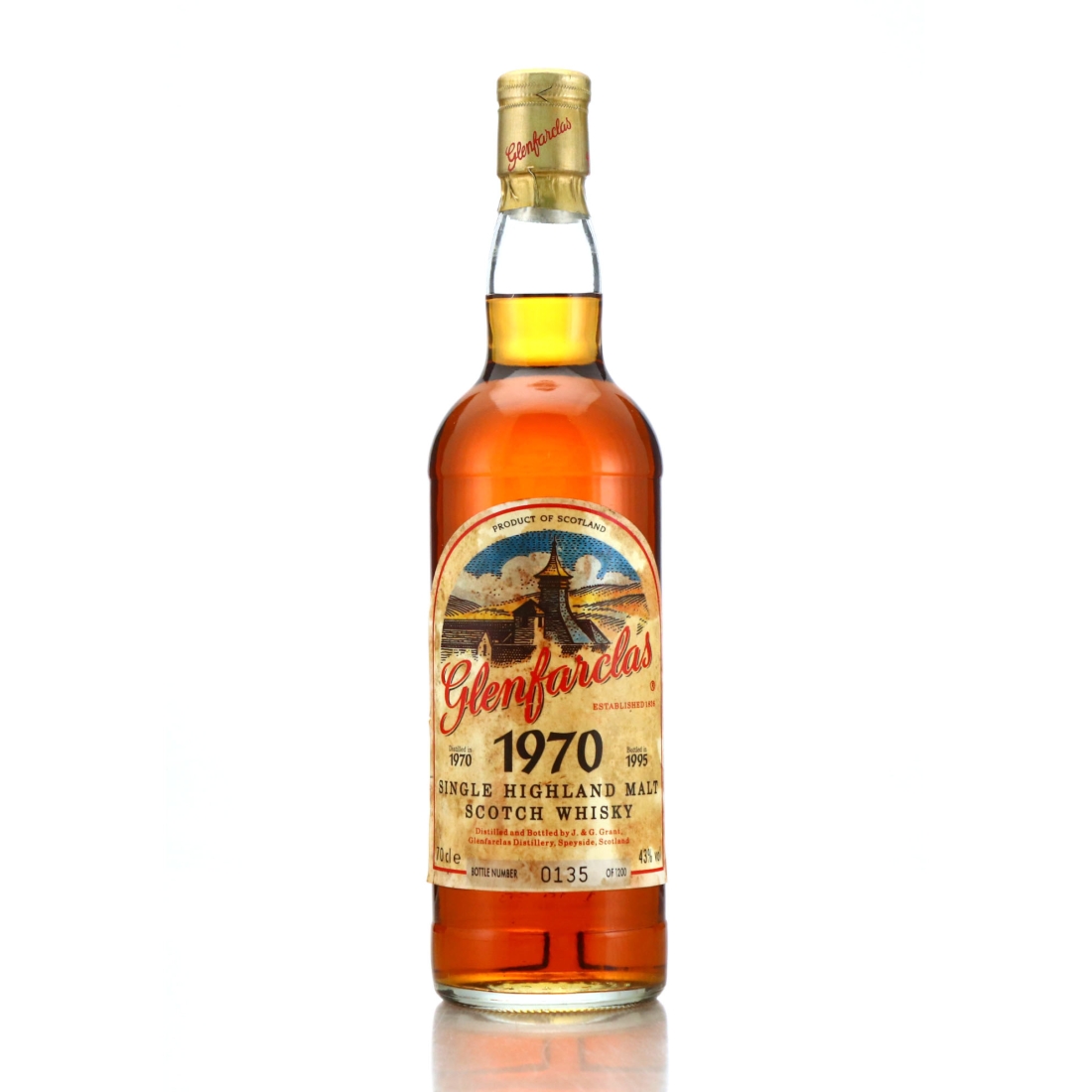 Glenfarclas 1970 Vintage bottled 1995