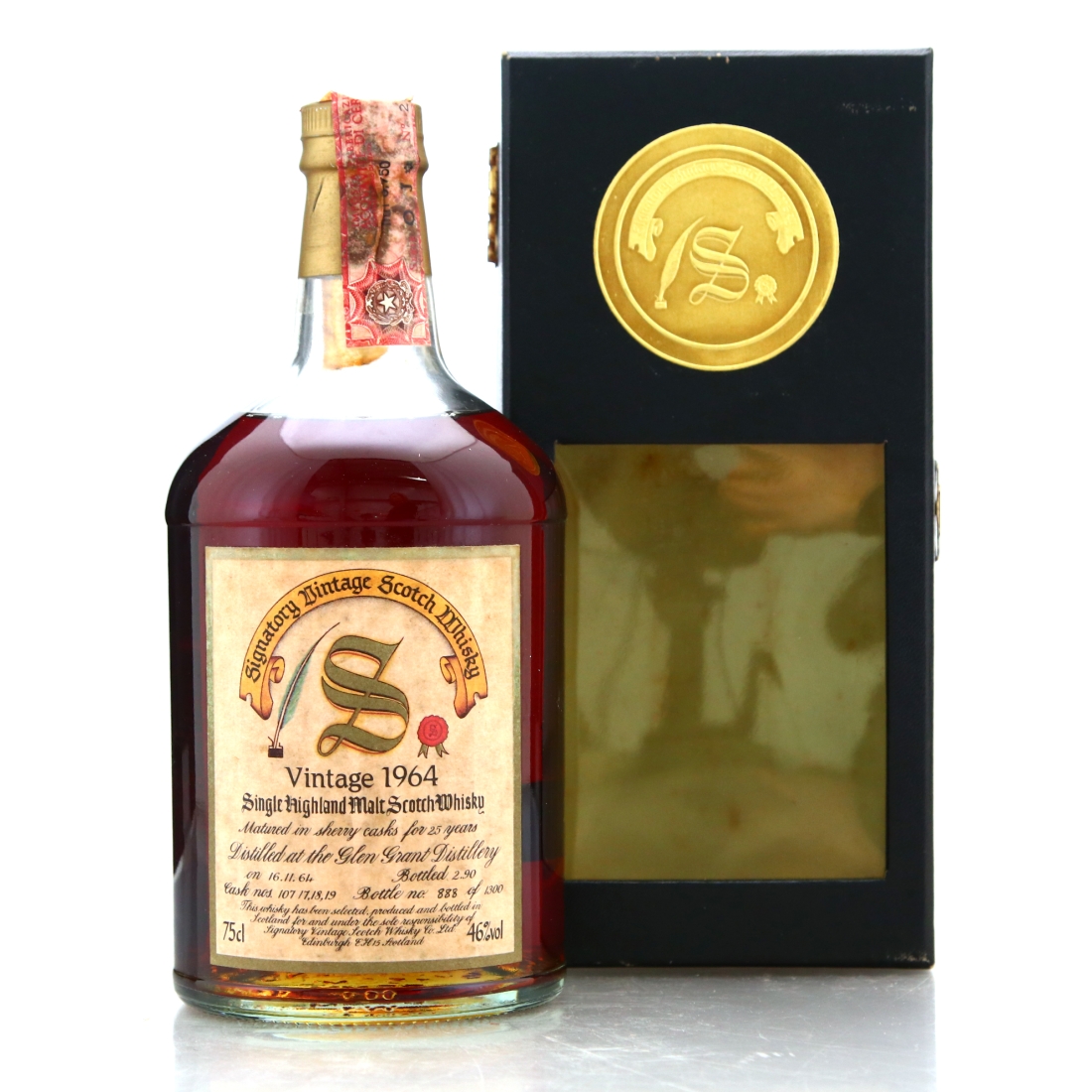 Glen Grant 1964 Signatory Vintage 25 Year Old