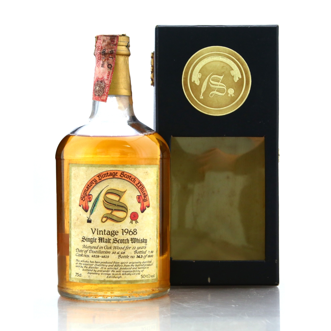 Glenlivet 1968 Signatory Vintage 22 Year Old