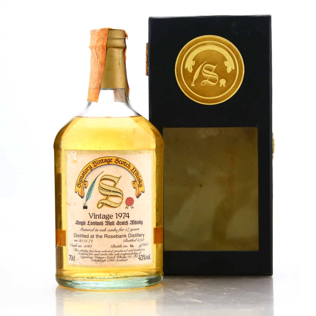 Rosebank 1974 Signatory Vintage 17 Year Old