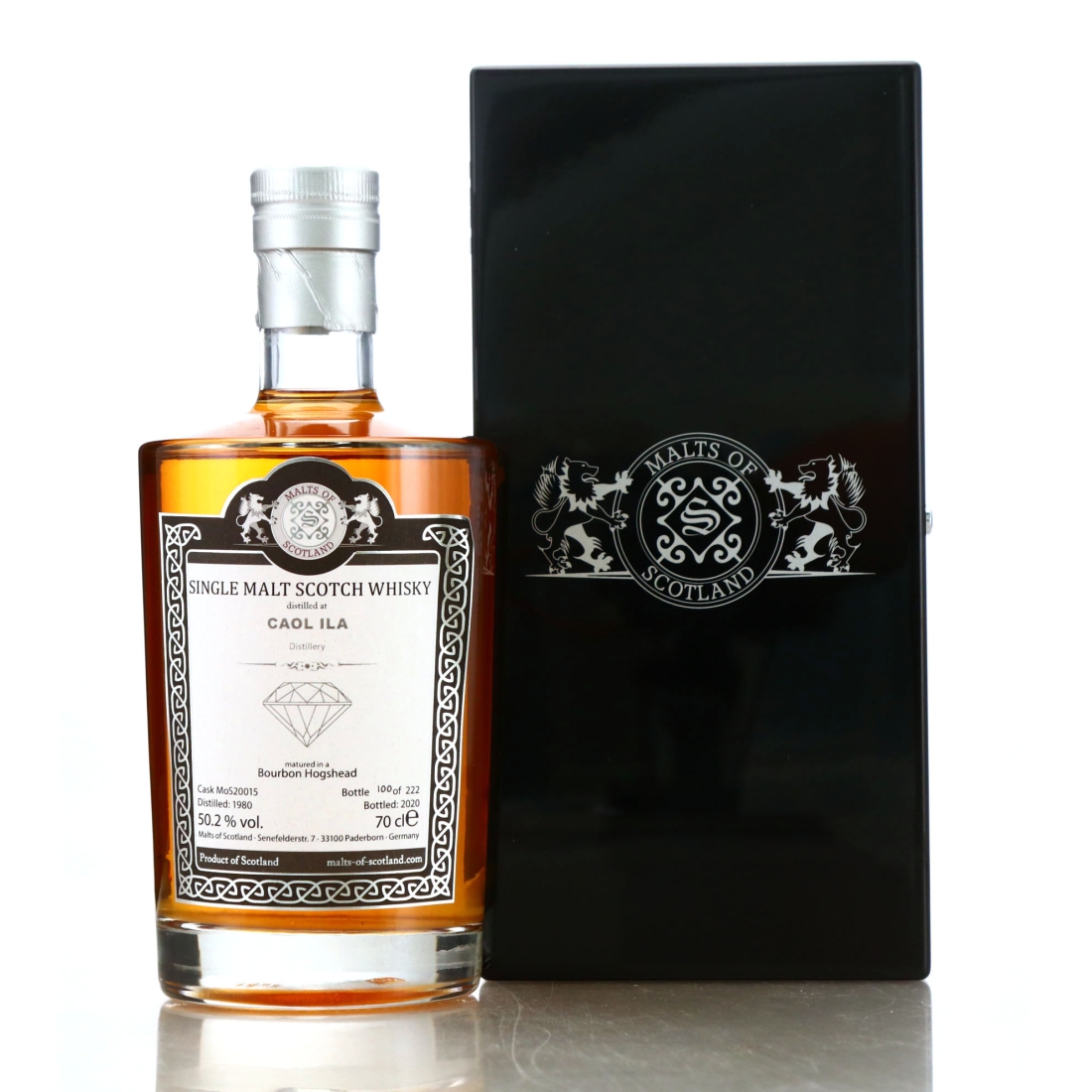 Caol Ila 1980 Malts of Scotland Bourbon Hogshead