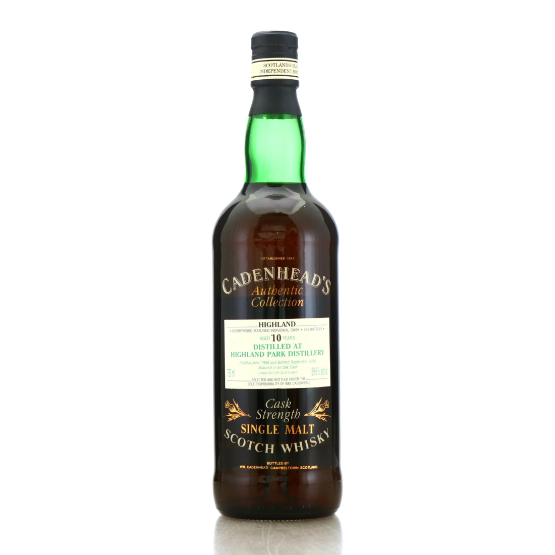 Highland Park 1988 Cadenhead's 10 Year Old Sherry Wood 75cl / US Import
