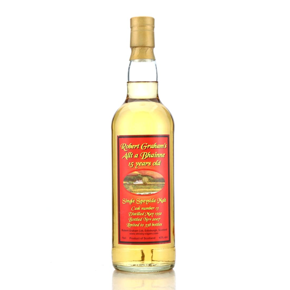 Allt-A-Bhainne 1992 Robert Graham 15 Year Old