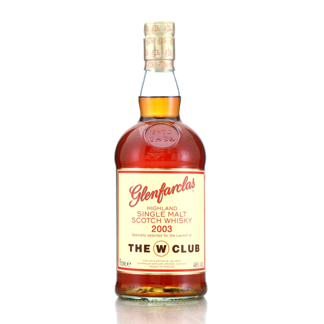 Glenfarclas 2003 The W Club Launch