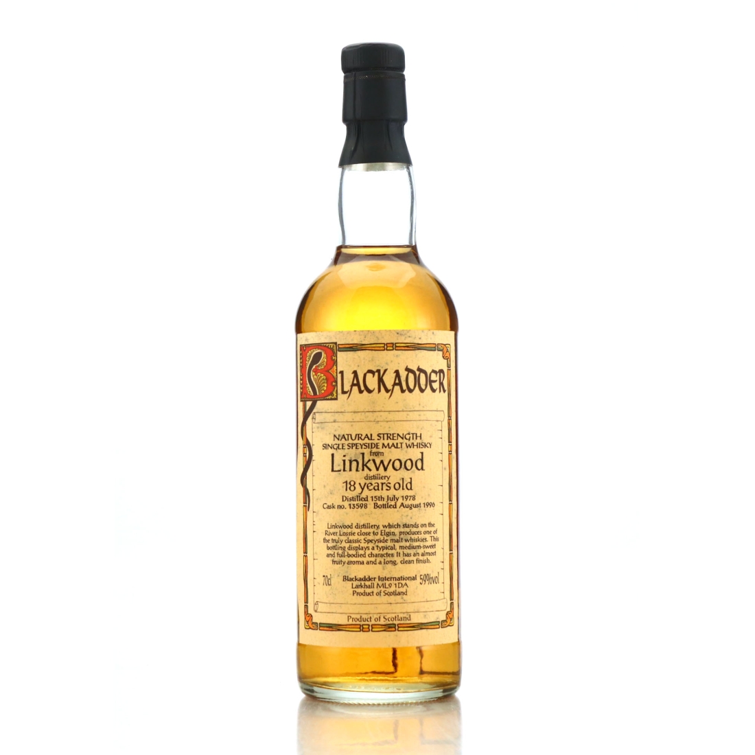 Linkwood 1978 Blackadder 18 Year Old