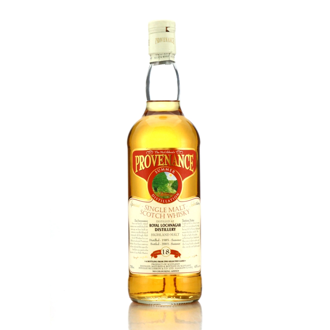 Royal Lochnagar 1985 Douglas McGibbon 18 Year Old