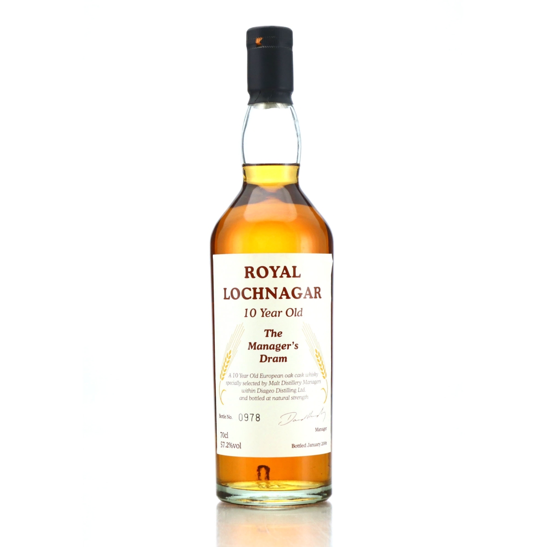 Royal Lochnagar 10 Year Old Manager's Dram 2006