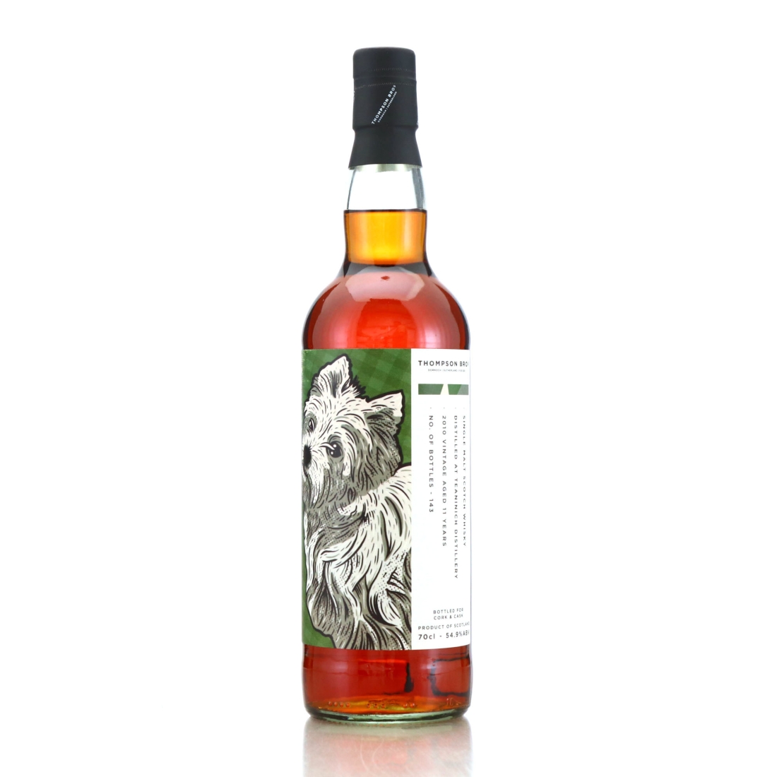 Teaninich 2010 Thompson Brothers 11 Year Old / Cork and Cask