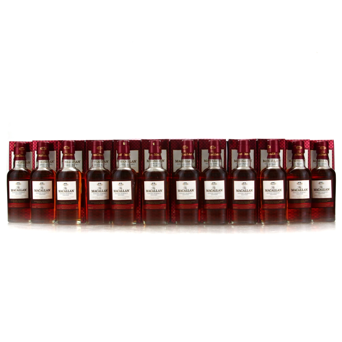 Macallan Whisky Maker's Edition Miniature x 12 / Case